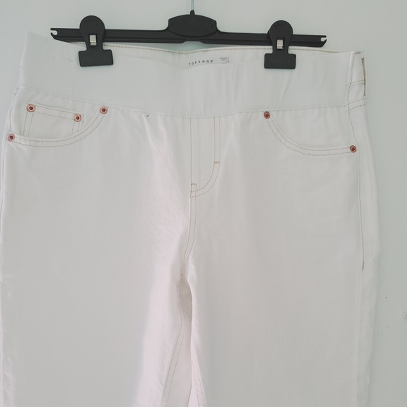 NWOT TOPSHOP mom maternity jeans - Picture 2 of 10
